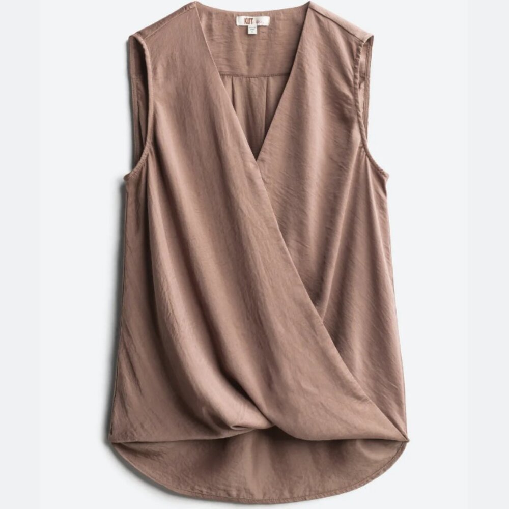 KUT FROM THE KLOTH Becky Surplice Blouse